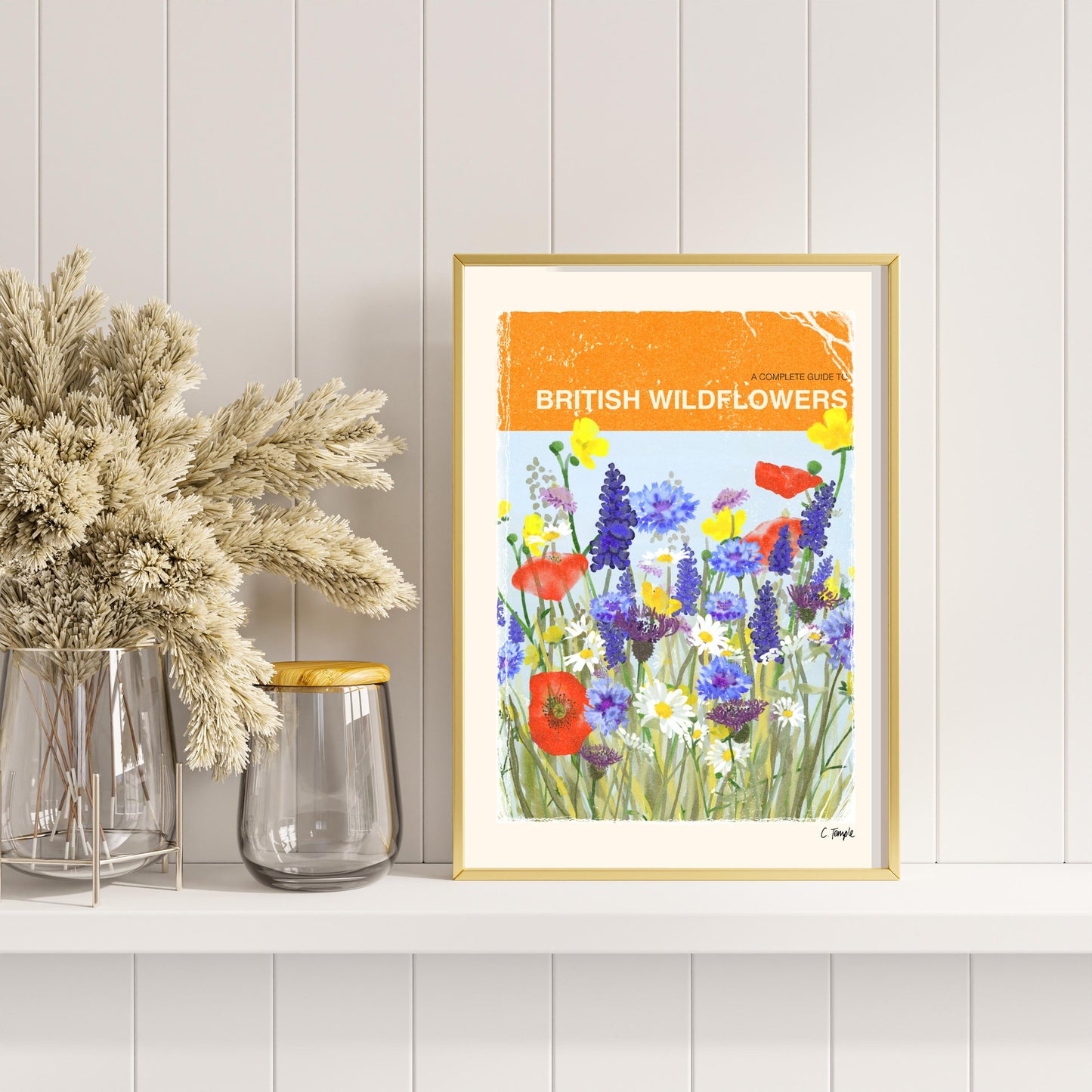 Wildflower Book Print | British Wildflowers