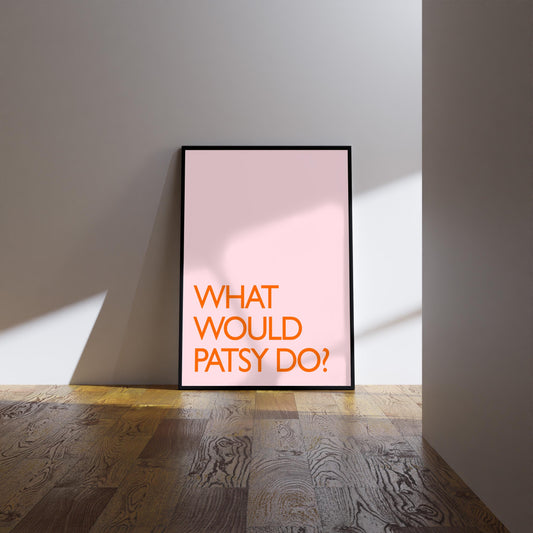 Patsy Stone Art Print: Ab Fab Kitchen Poster