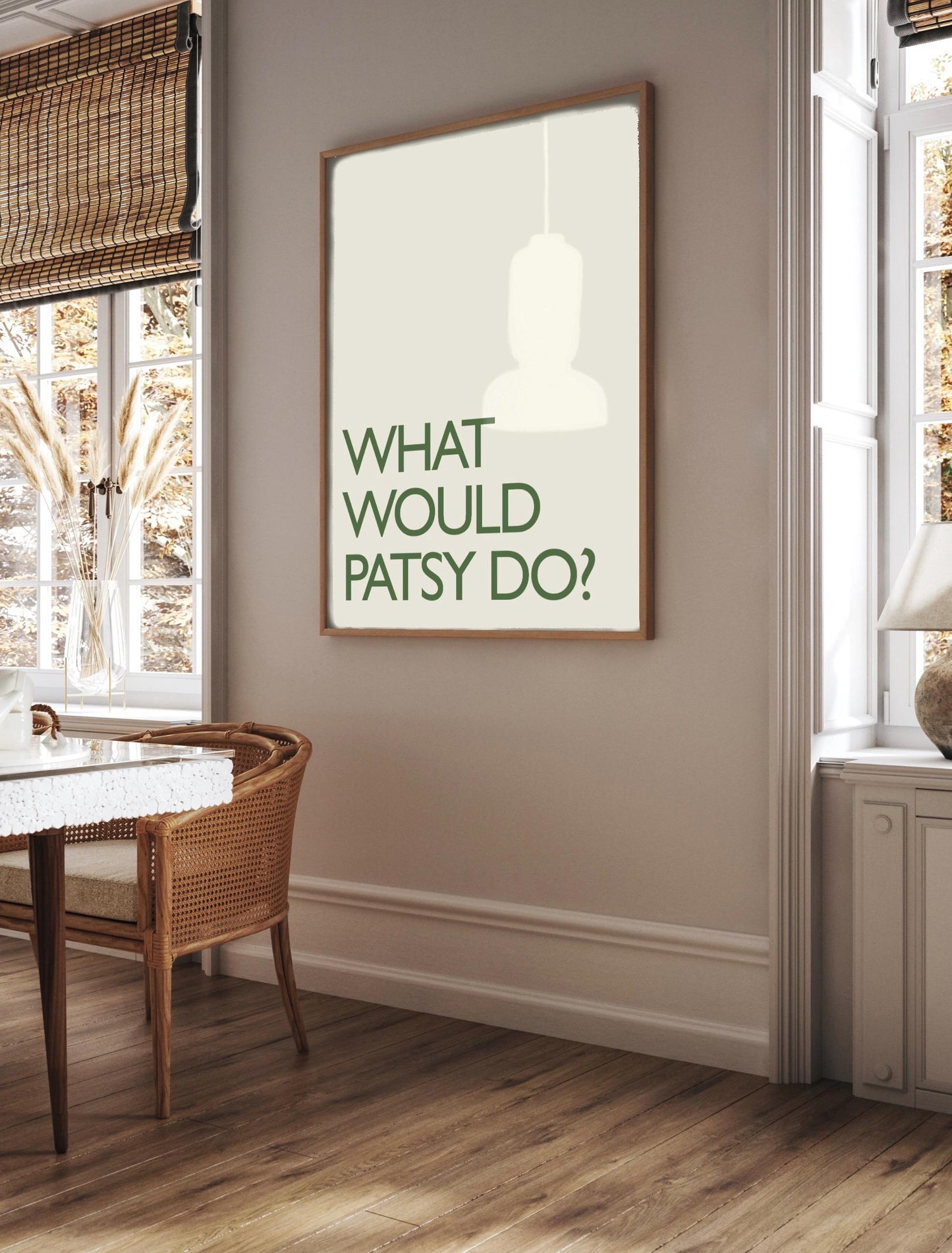 Patsy Stone Art Print: Ab Fab Kitchen Poster