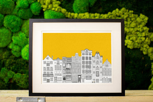 Travel Memories Print - Amsterdam Wall Art, Home decor, Poster