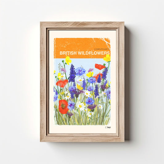 Wildflower Book Print | British Wildflowers