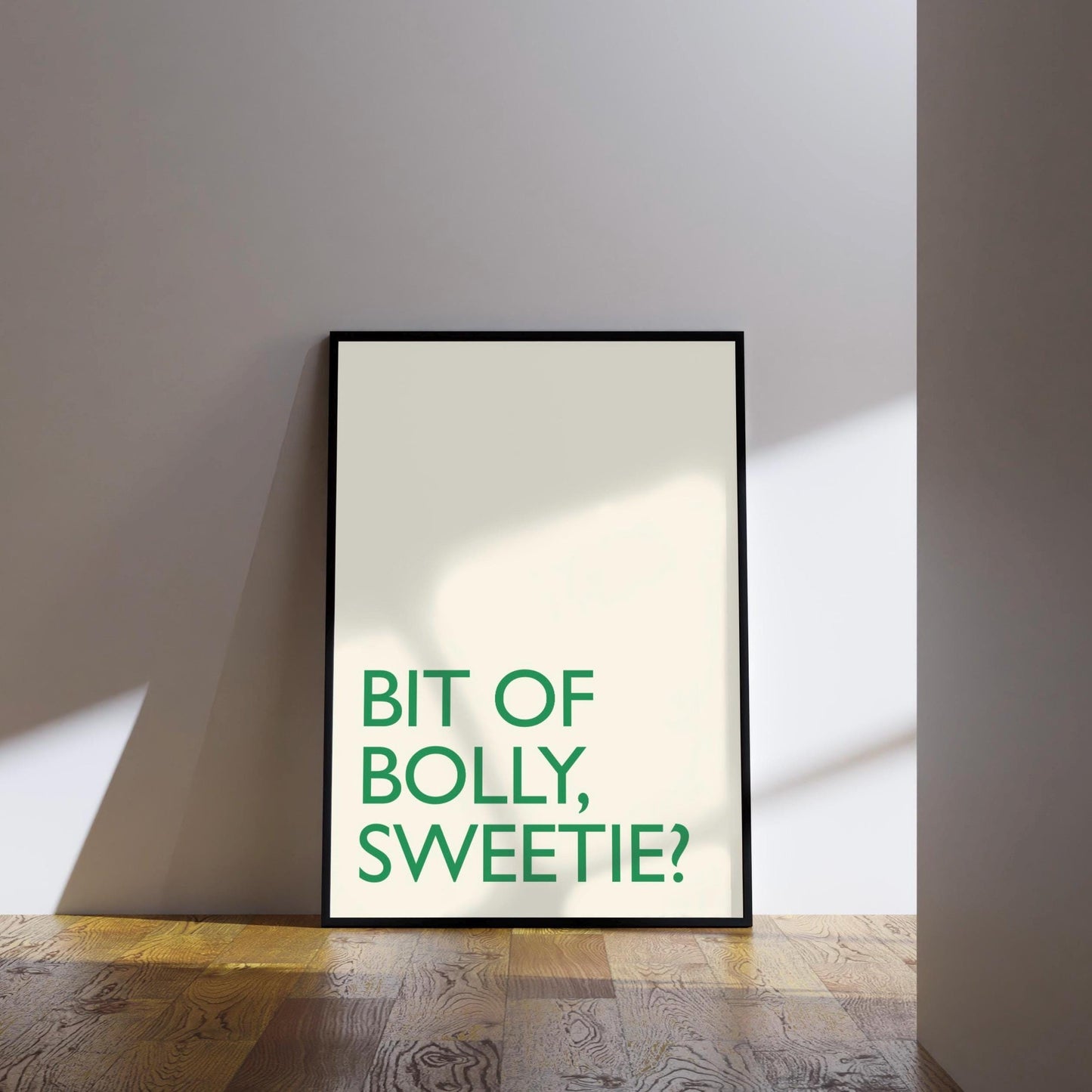 Ab Fab Bolly Print: Eddie & Patsy Kitchen Wall Art