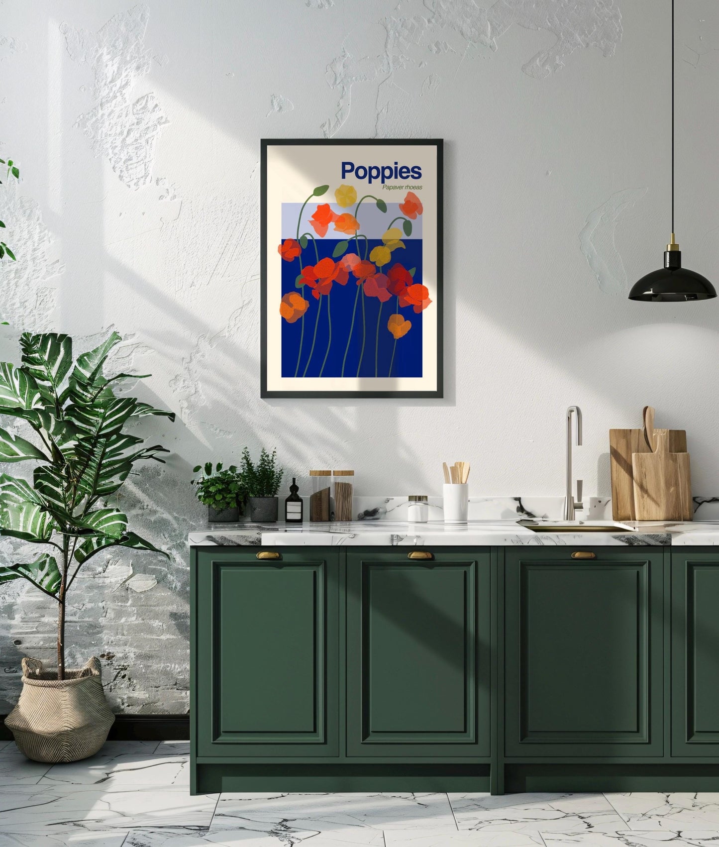 Poppies Wall Art: Flower Wall Decor, Poster