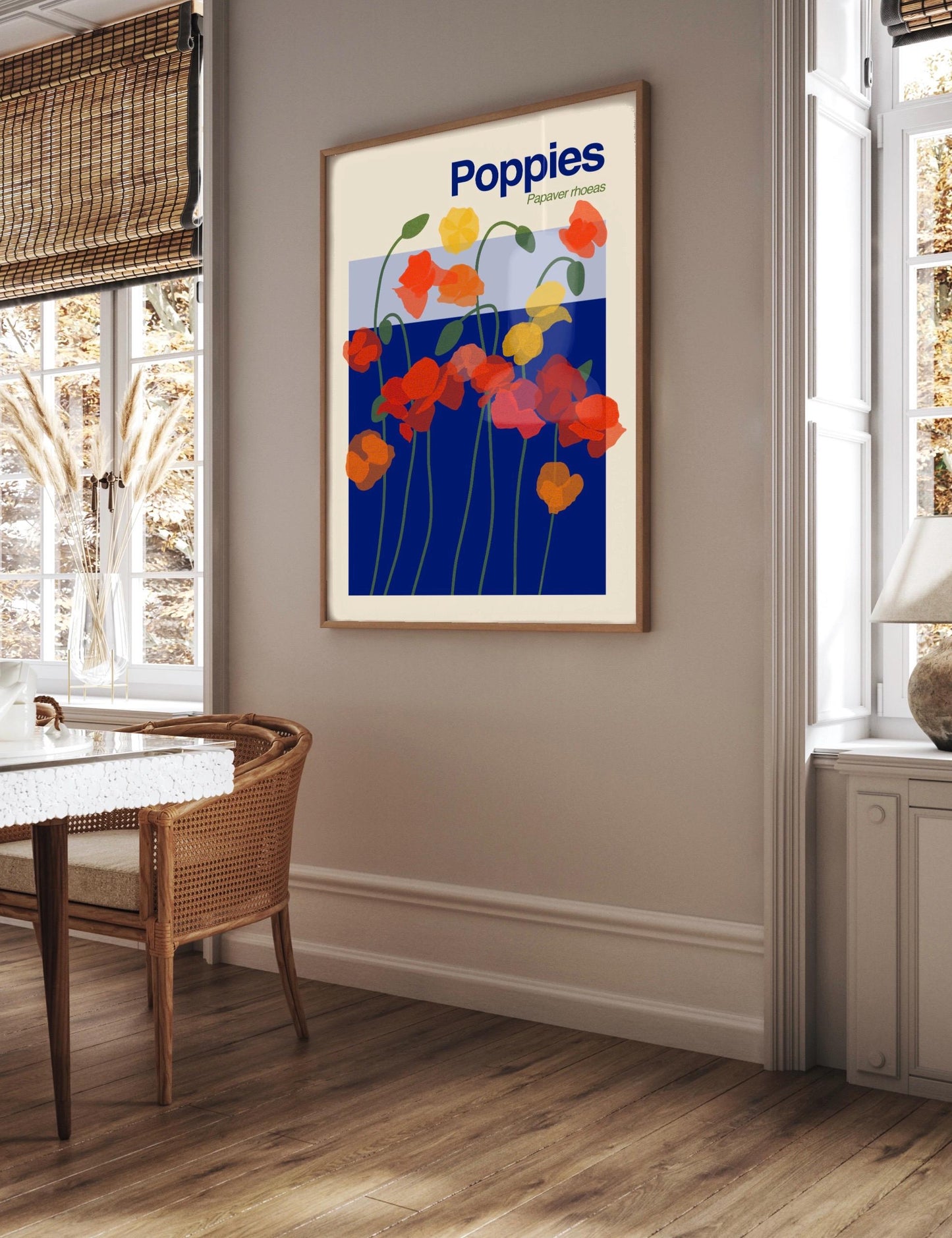 Poppies Wall Art: Flower Wall Decor, Poster