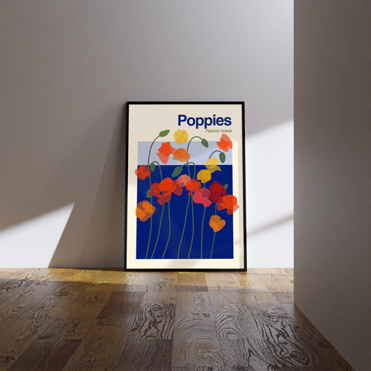 Poppies Wall Art: Flower Wall Decor, Poster
