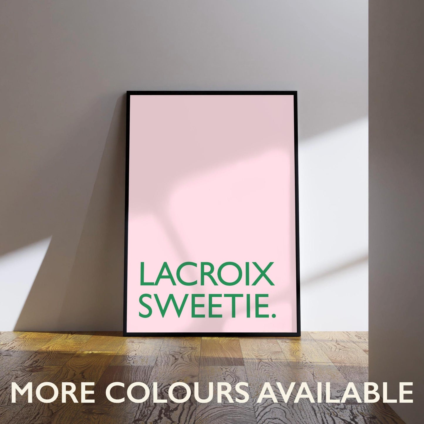 Ab Fab Lacroix Sweetie Art Print: Kitchen Wall Decor