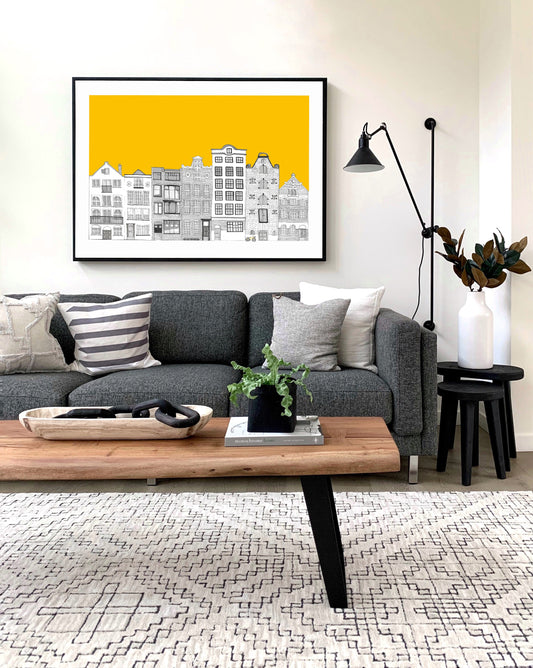 Travel Memories Print - Amsterdam Wall Art, Home decor, Poster