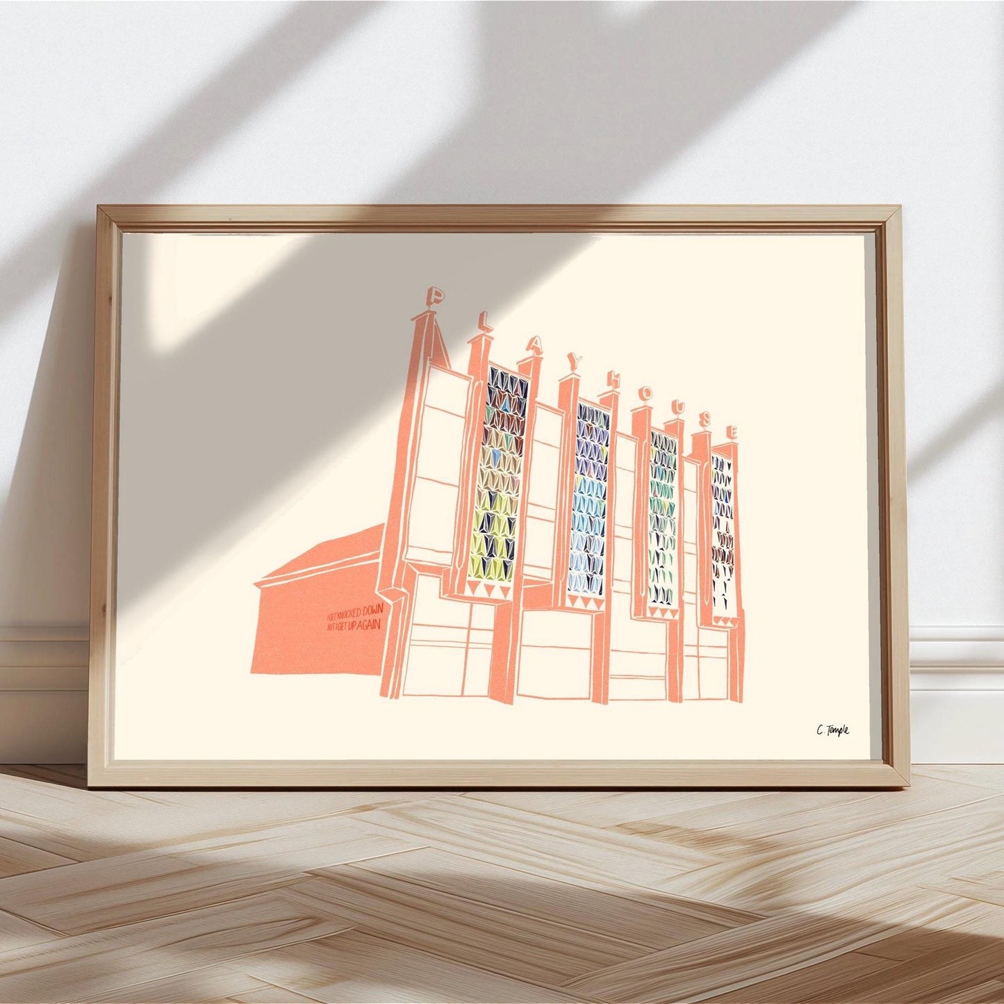 Leeds Playhouse illustration