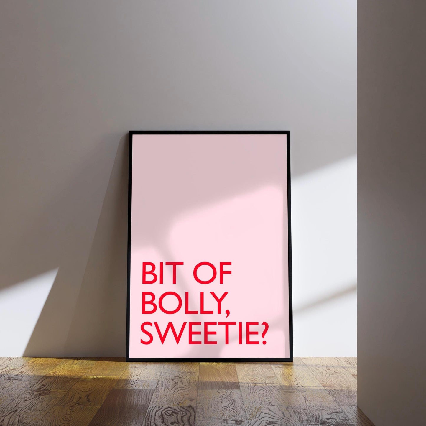 Ab Fab Bolly Print: Eddie & Patsy Kitchen Wall Art