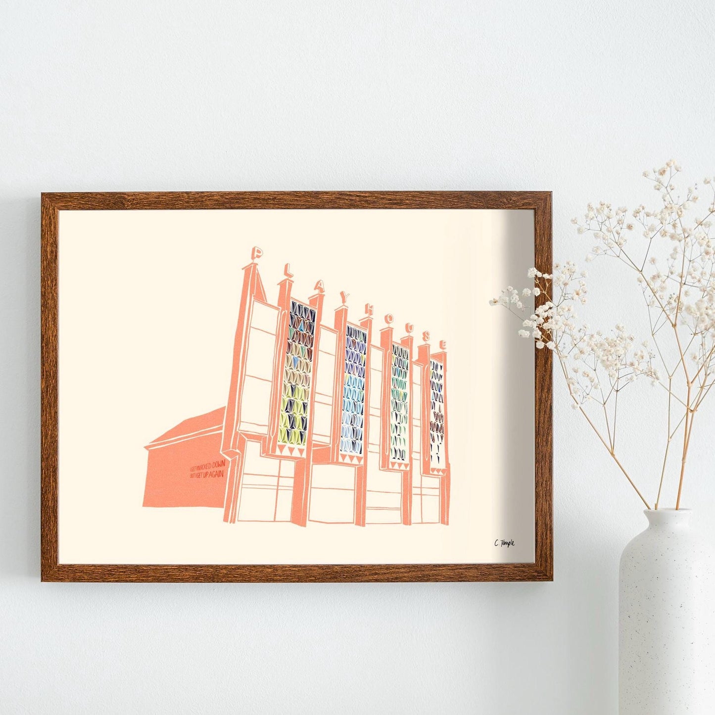 Leeds Playhouse illustration