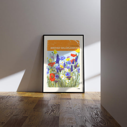 Wildflower Book Print | British Wildflowers
