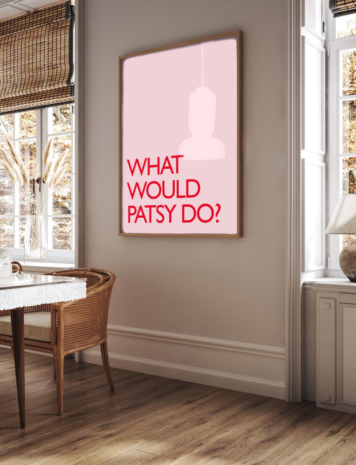 Patsy Stone Art Print: Ab Fab Kitchen Poster