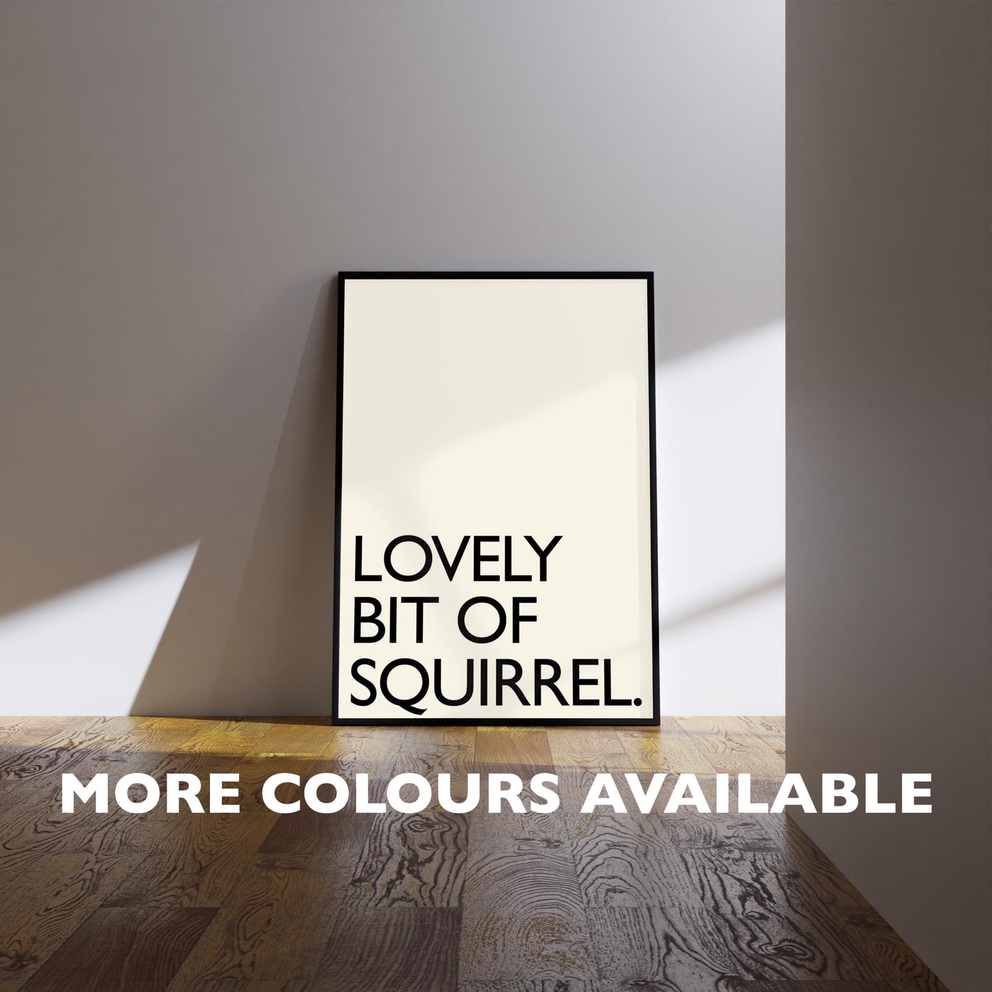 Friday Night Dinner Print: Martin's Squirrel Kitchen Art