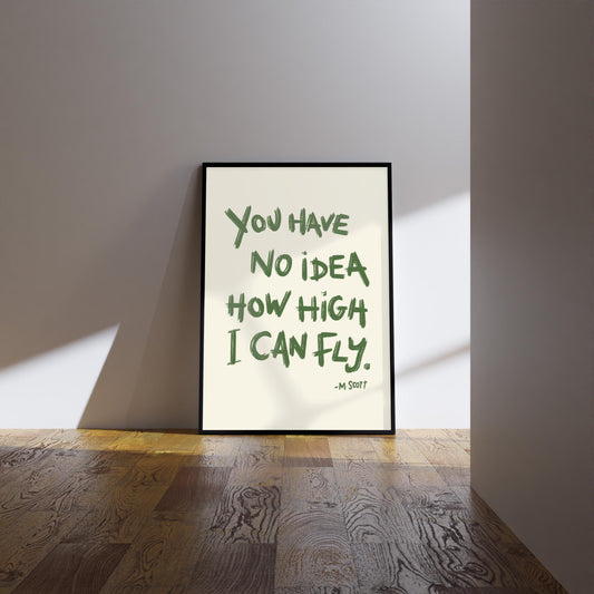 The Office US Art - Michael Scott Quote - Inspirational Positive Wall Art