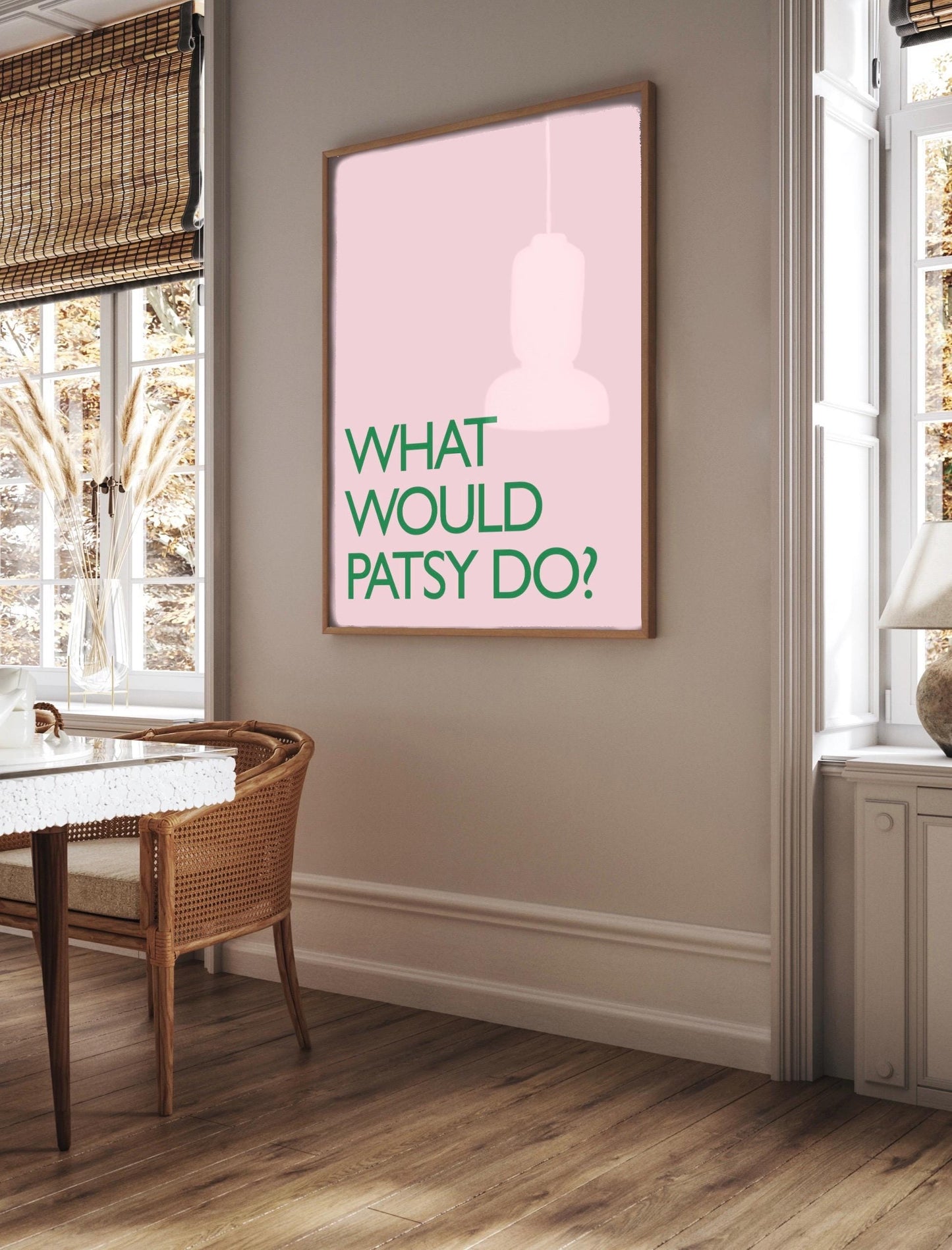 Patsy Stone Art Print: Ab Fab Kitchen Poster