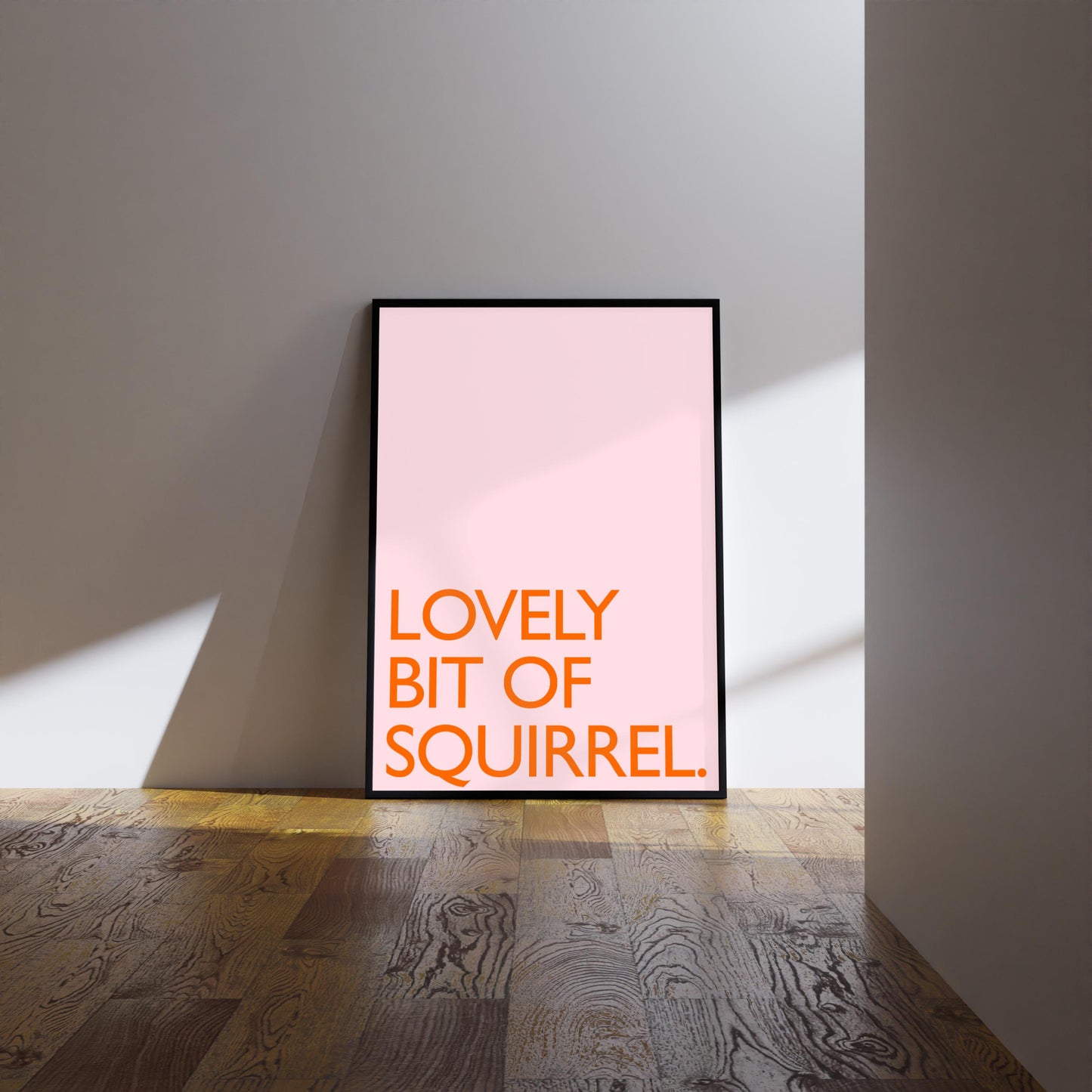 Friday Night Dinner Print: Martin's Squirrel Kitchen Art