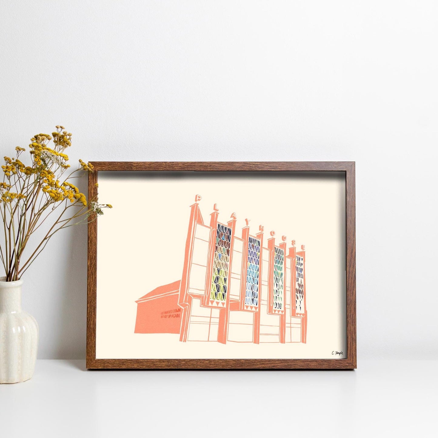 Leeds Playhouse illustration