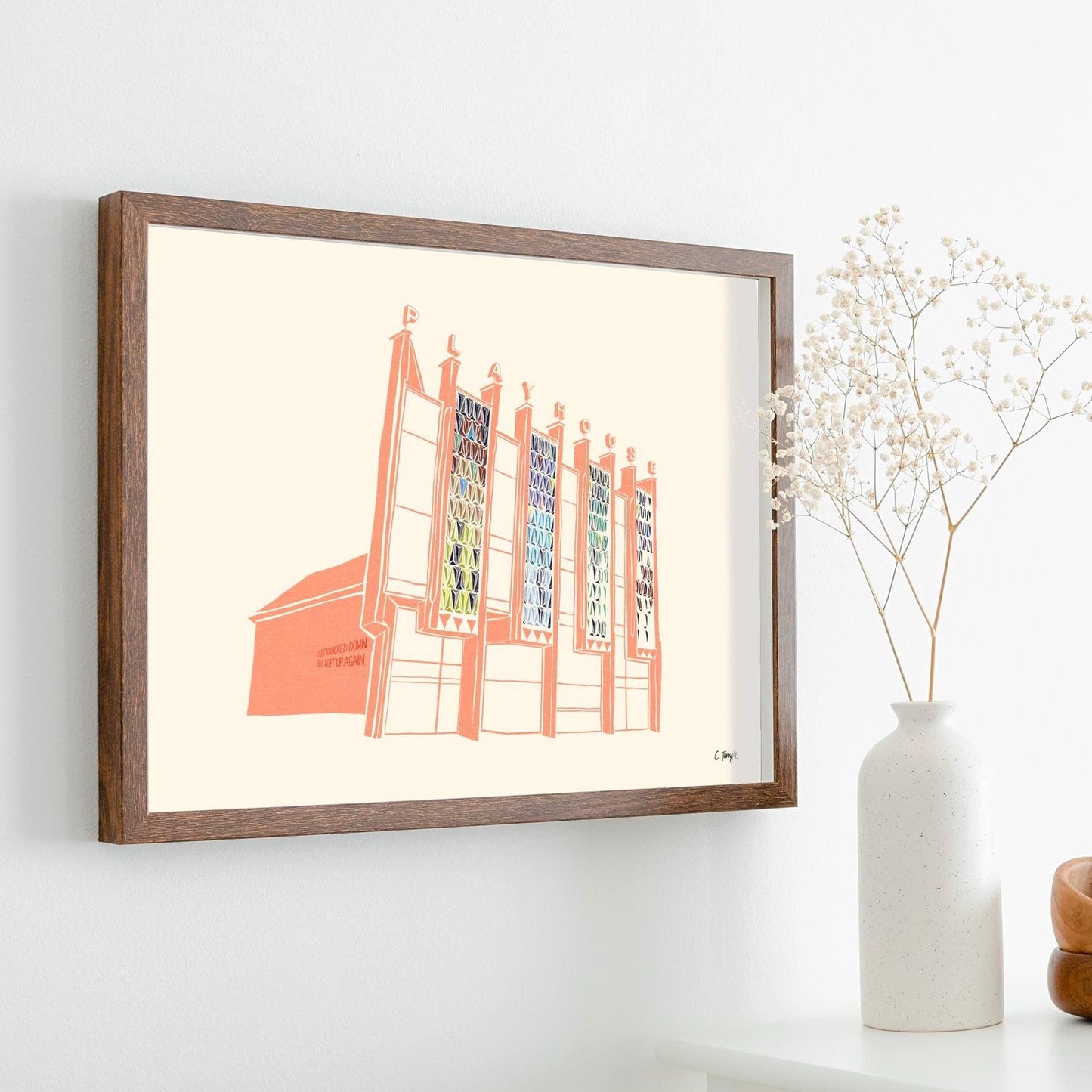 Leeds Playhouse illustration